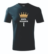 t-shirt-meski-granatowy-krol-dziadek-roz-s