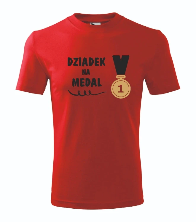 t-shirt-meski-czerwony-dziadek-na-medal-roz-s