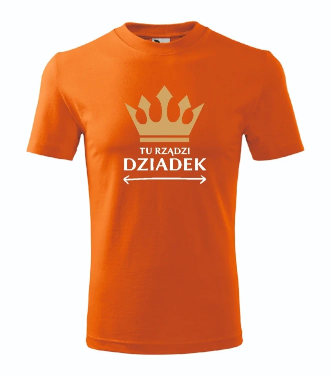 t-shirt-meski-pomarancz-tu-rzadzi-dziadek-roz-s