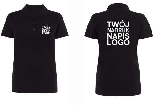 koszulka-polo-damska-czarna-z-twoim-nadrukiem-logo