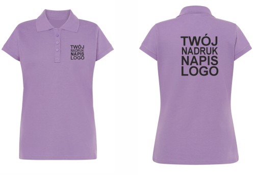 koszulka-polo-damska-lawenda-z-twoim-nadrukiem-log