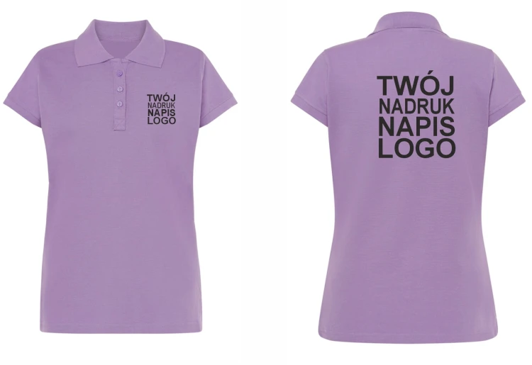 koszulka-polo-damska-lawenda-z-twoim-nadrukiem-log