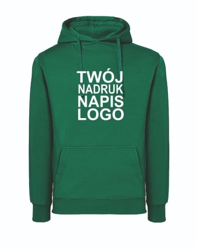 bluza-dresowa-damska-z-twoim-napisem-logo-zielona