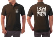 koszulka-polo-meska-brazowa-z-twoim-nadrukiem-logo