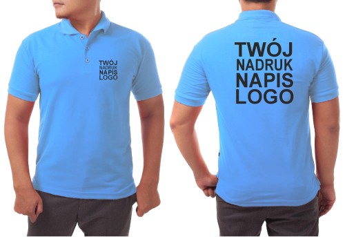 koszulka-polo-meska-jasno-niebieska-z-twoim-nadruk