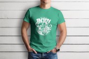 t-shirt-meski-100-bawena-zielony-190-gm2-z-twoim-n