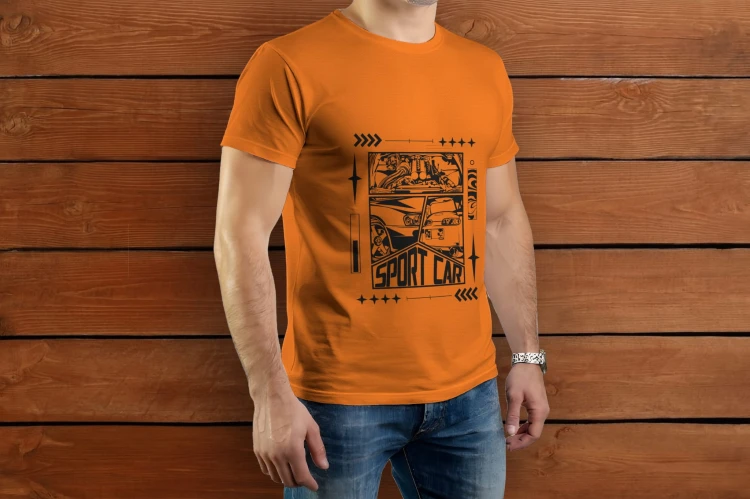 t-shirt-meski-100-bawena-pomaranczowy-190-gm2-z-tw