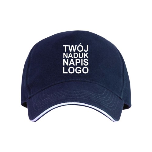 czapka-z-daszkiem-pieciopanelowa-baweniana-granato