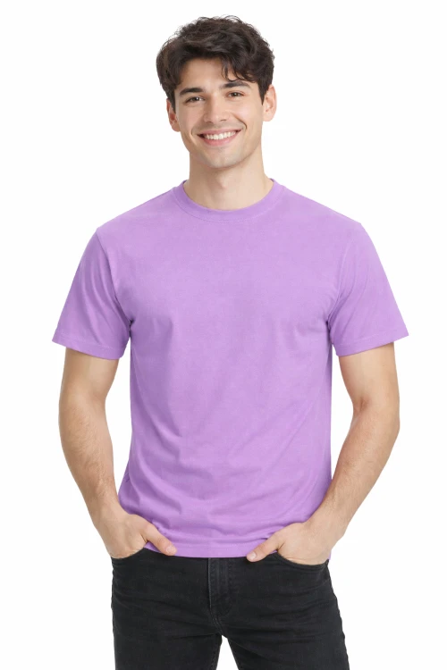 T-shirt męski z krótkim rękawem gramatura 190g wrzosowy.png