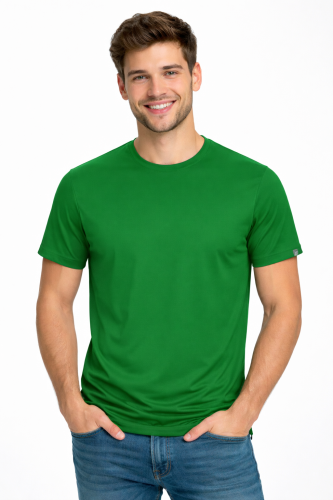 Koszulka sportowa z krótkim rękawem IMOLA zielona.png